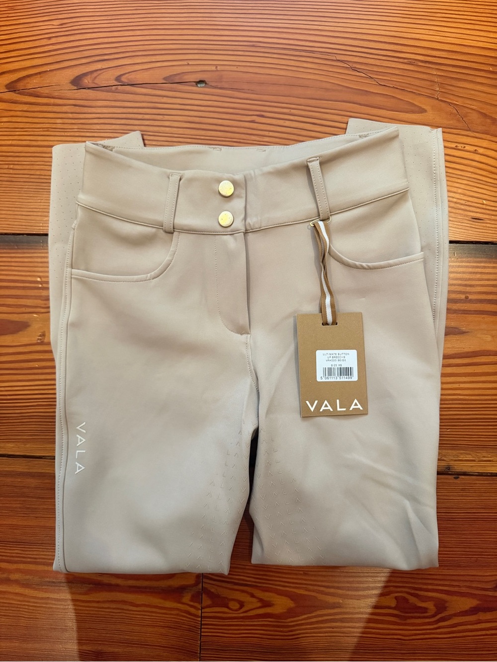 NWT Women’s Vala Beige Full Seat Riding Breeches